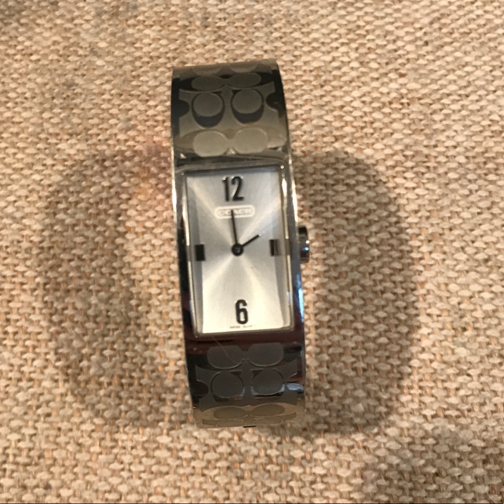 Coach bangle watch